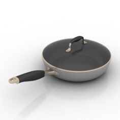 Frying pan 3D Model