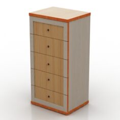 Locker 3D Model