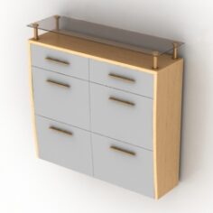 Locker 3D Model