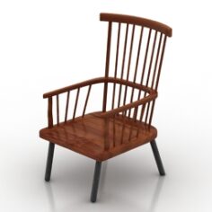 Armchair 3D Model