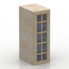 Locker 3D Model