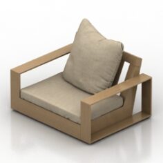 Armchair 3D Model