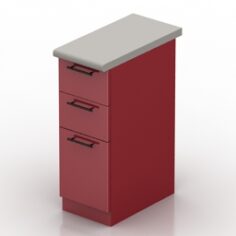 Locker 3D Model