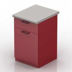 Locker 3D Model