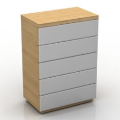 Locker 3D Model