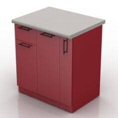 Locker 3D Model