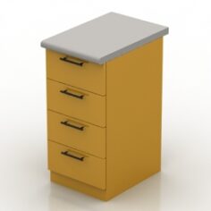 Locker 3D Model