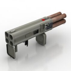 Flame thrower 3D Model