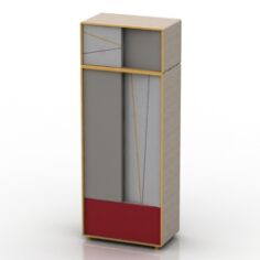 Locker 3D Model