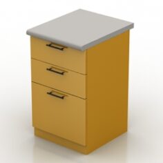 Locker 3D Model