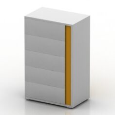 Locker 3D Model