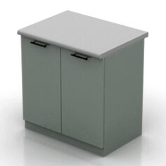 Locker 3D Model