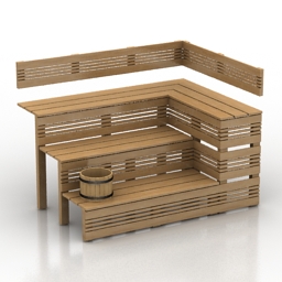 Sauna 3D Model