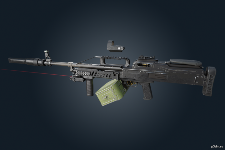 6P41 – Rainbow Six Siege 3D Model