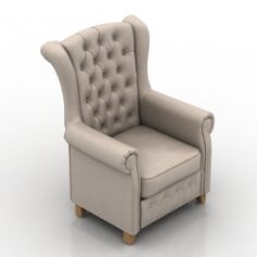 Armchair 3D Model