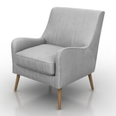 Armchair 3D Model