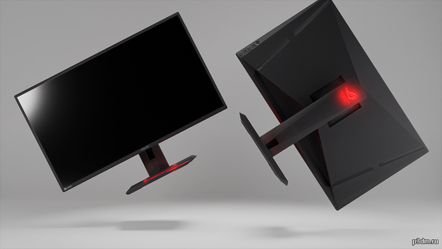 ASUS ROG Swift PG279QE Monitor 3D Model