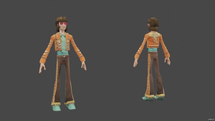 Clive Winston 3D Model