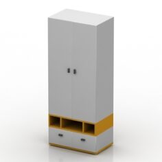 Locker 3D Model