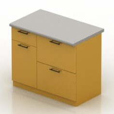 Locker 3D Model