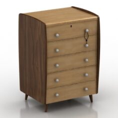 Locker 3D Model