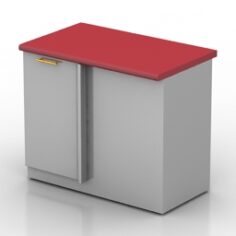 Locker 3D Model