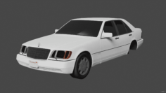 Mercedes-Benz 600 SEL (W140) 3D Model