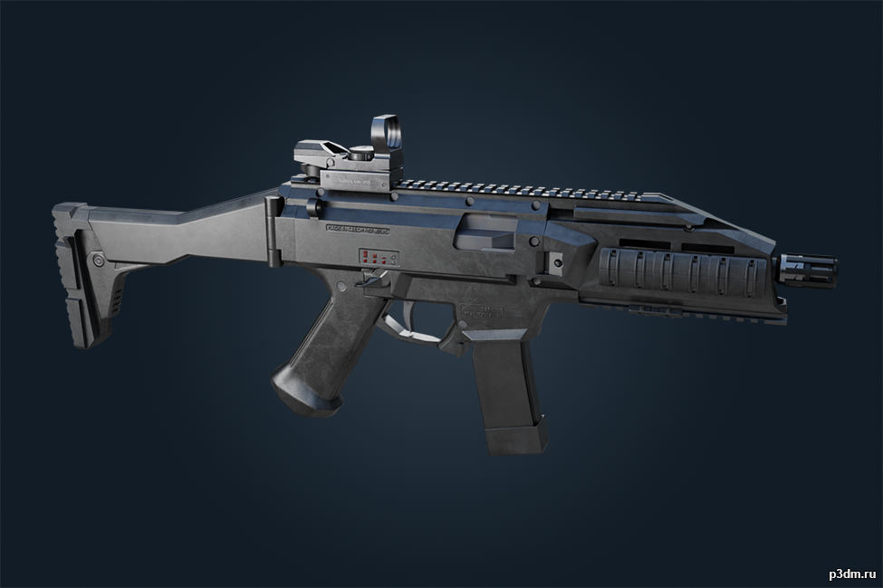 Scorpion Evo3 – Ghost Recon Breakpoint 3D Model