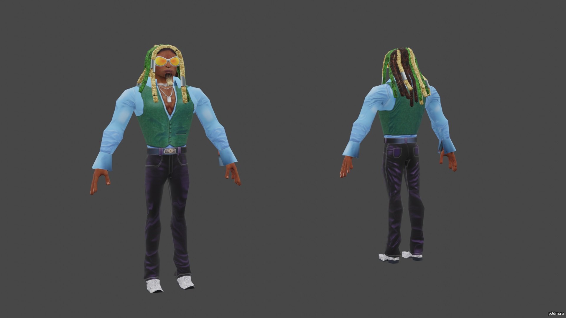 Xavier Stone 3D Model