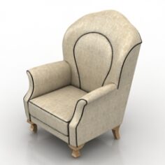 Armchair 3D Model