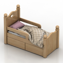 Bed 3D Model