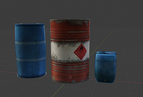 Canister pack – C2A 3D Model