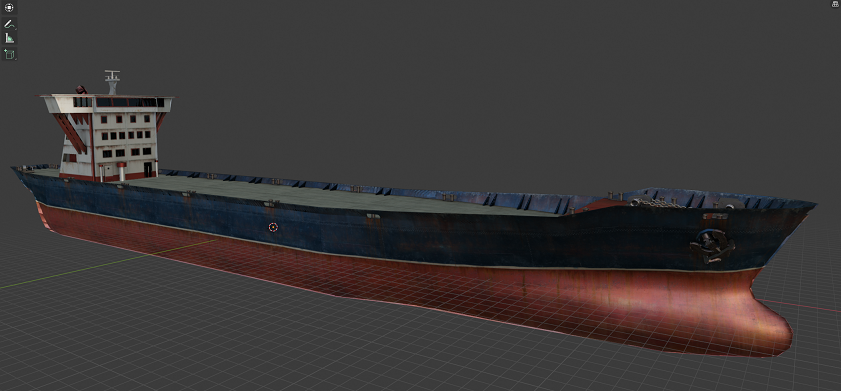 Containership – C2A 3D Model