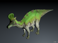 Lambeosaurus 3D Model