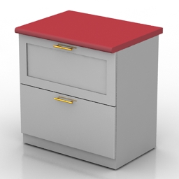 Locker 3D Model