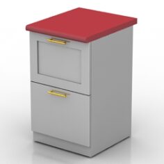 Locker 3D Model