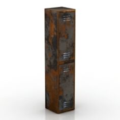 Locker 3D Model