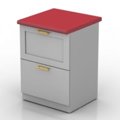 Locker 3D Model