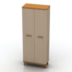 Locker 3D Model