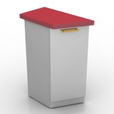 Locker 3D Model