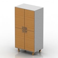 Locker 3D Model