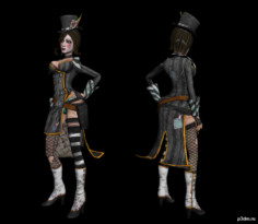 Moxxi 3D Model