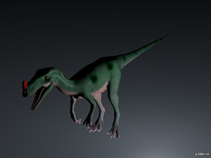 Ornitholestes 3D Model