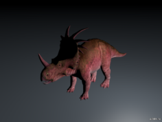 Rubeosaurus 3D Model