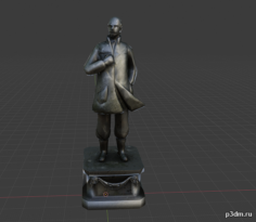 Statue Human – C2A 3D Model