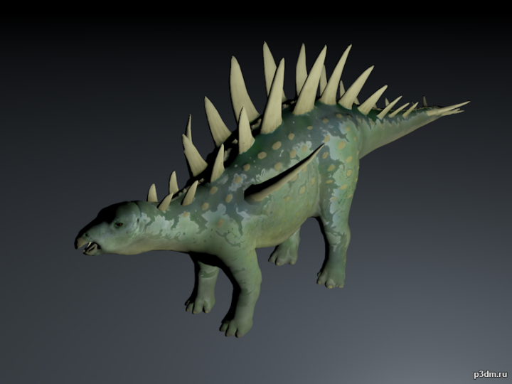 Tuojiangosaurus 3D Model