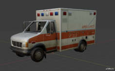 Ambulance 3D Model