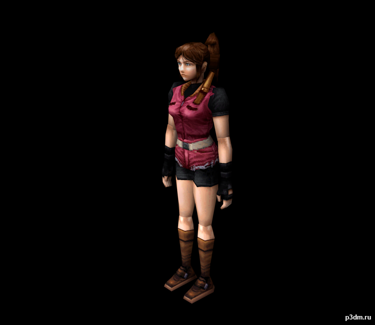 Claire 3D Model