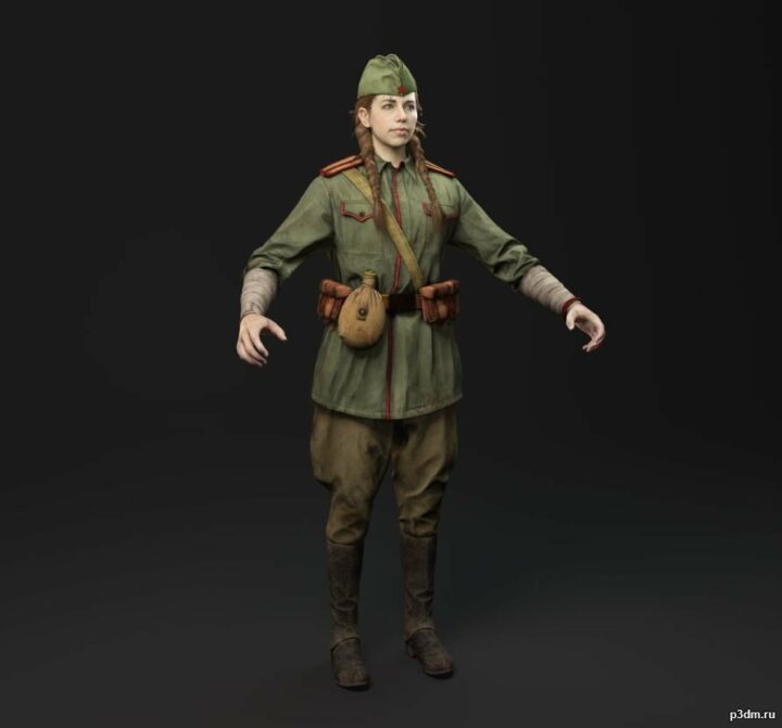 COD Vanguard Polina Petrova 3D Model