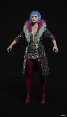 Cyberpunk 2077: Evelyn Parker 3D Model
